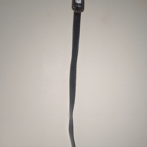 Chanel Rare Vintage AW 1997  collection Black Enamel/Buckle Patent Leather Belt - Picture 8 of 8